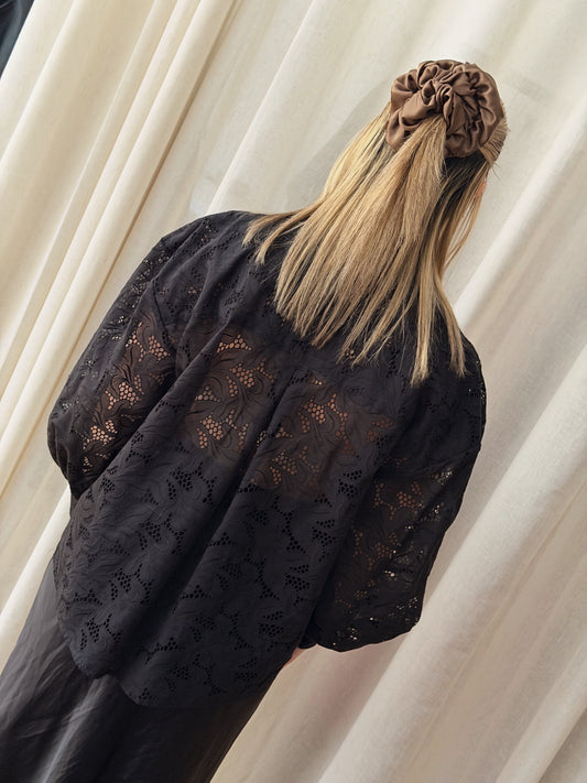 Archipelago Shirt in Freesia Broderie Anglaise