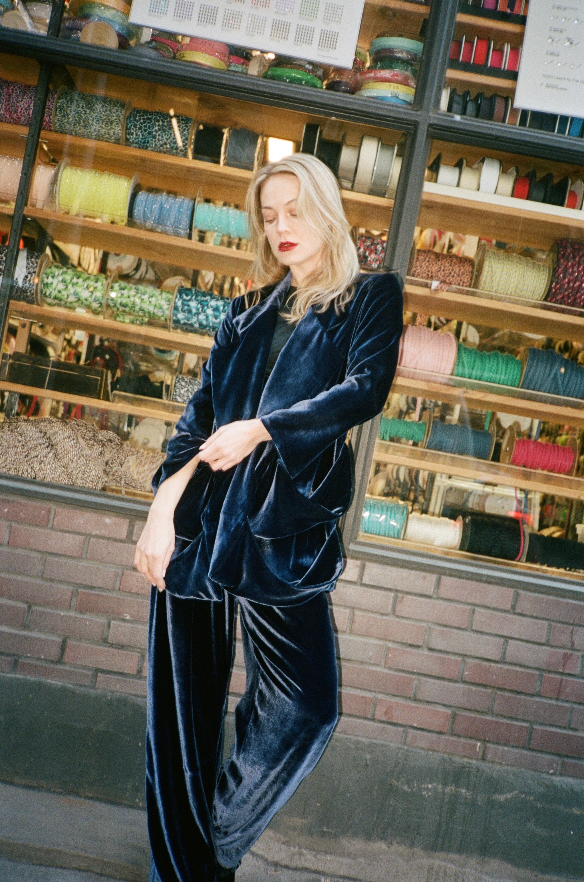 Women's Designer Velvet Jacket | Jasmine Chong