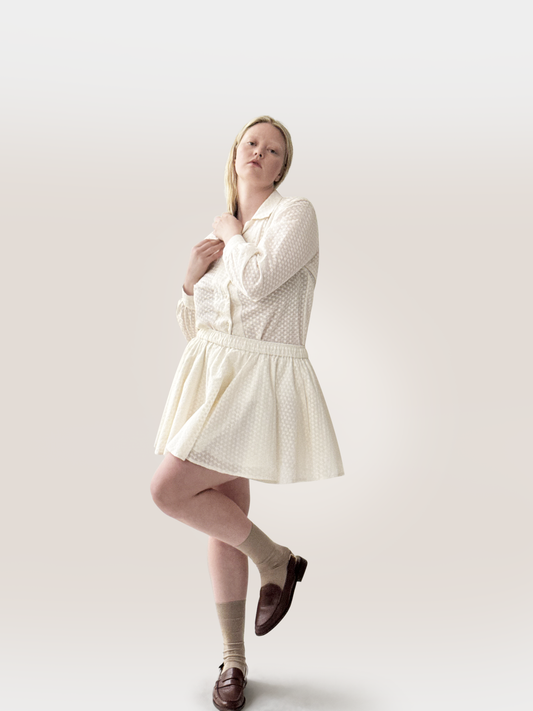 Ever After Long Sleeve Broderie Shirt