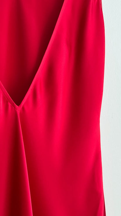 Theodora Midi Silk Bias Slip