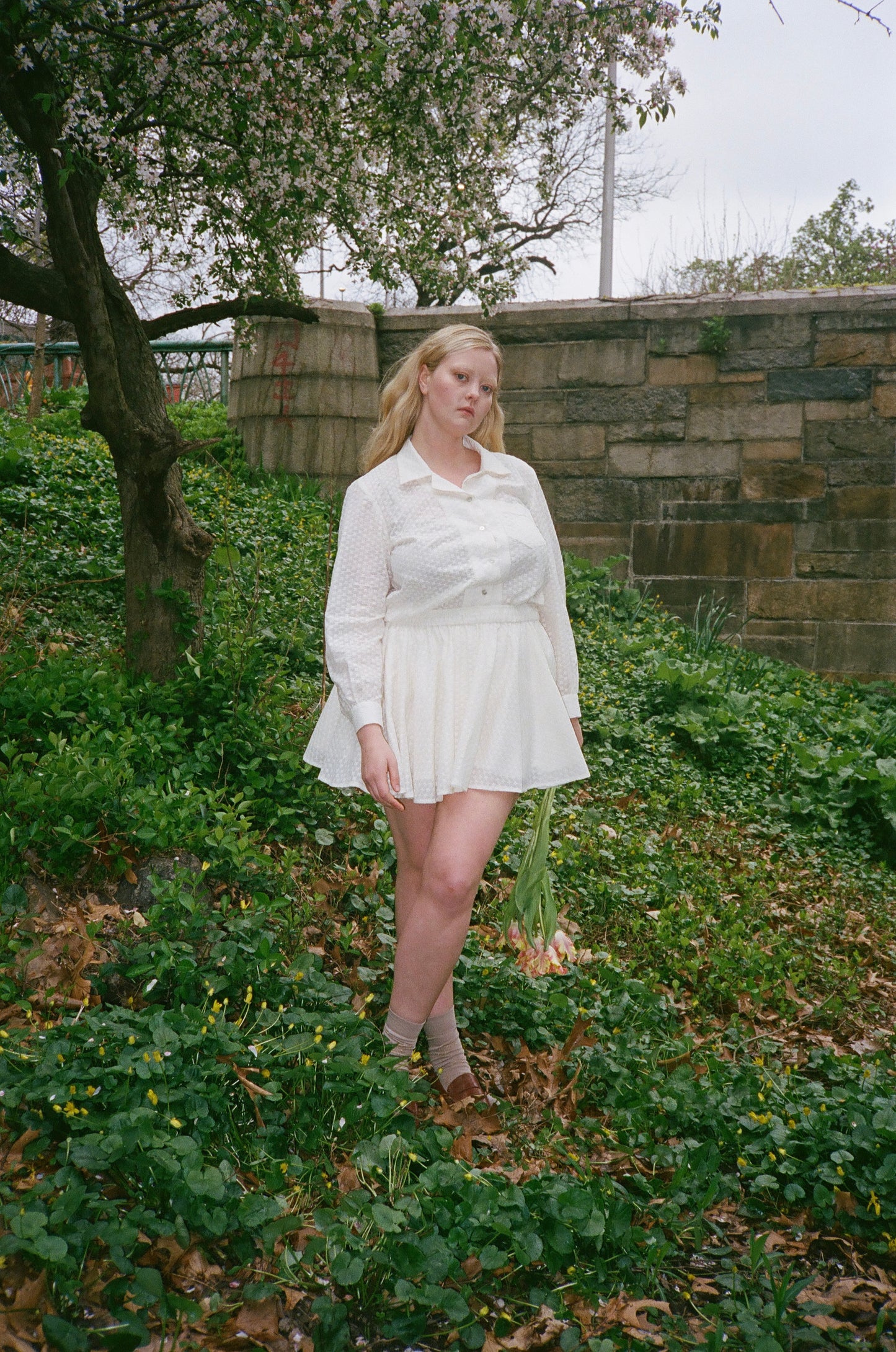 Ever After Long Sleeve Broderie Shirt