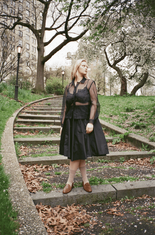 Bira Silk Taffeta Skirt