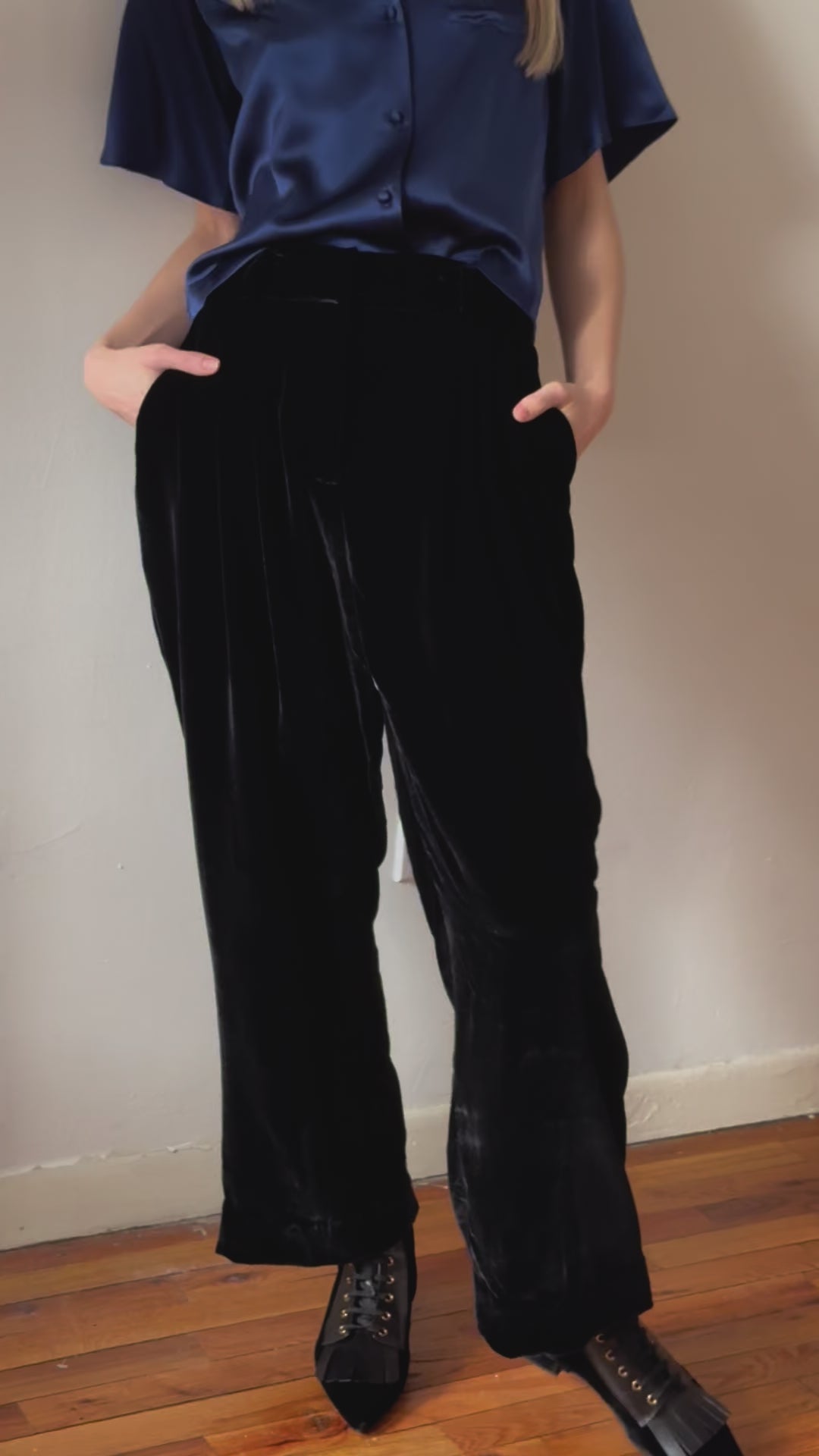 Vasser Velvet Pant – Jasmine Chong