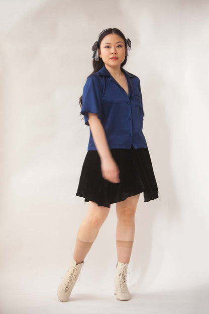 Stacey Silk Charmeuse Shirt