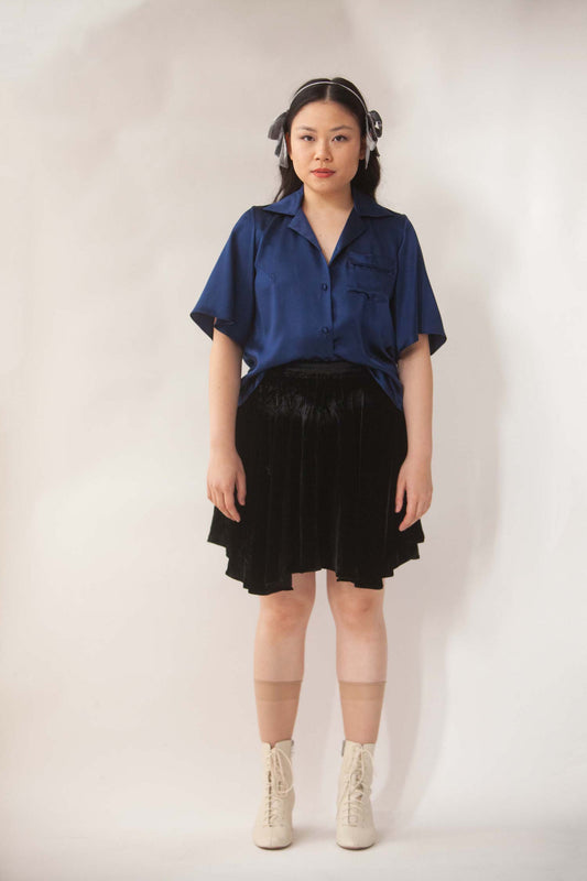 Stacey Silk Charmeuse Shirt