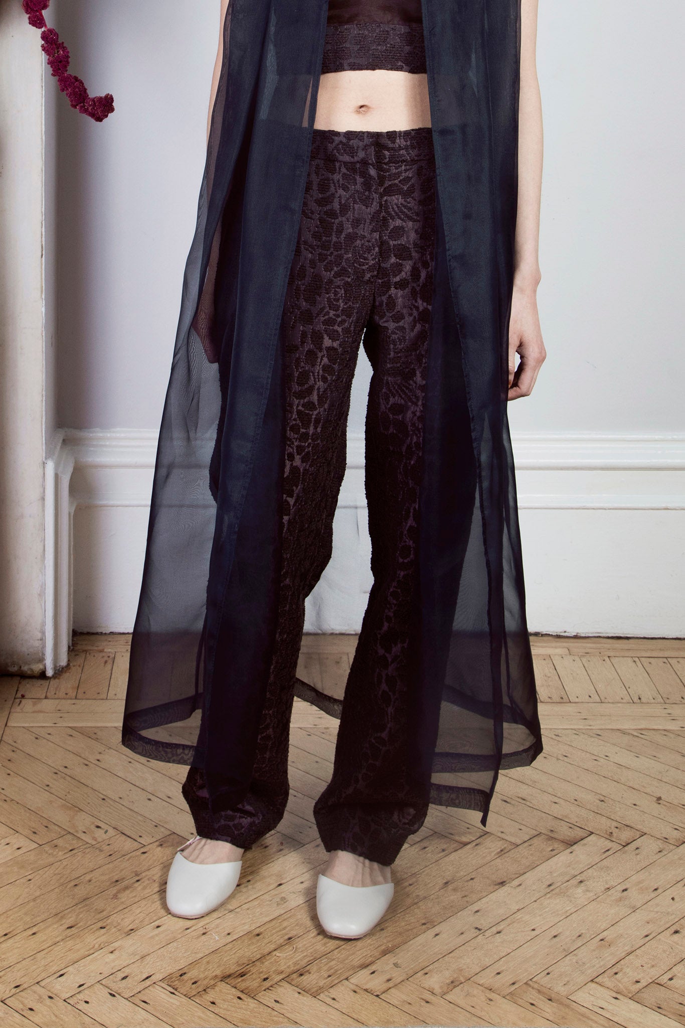 Women's Velvet Silk Pants