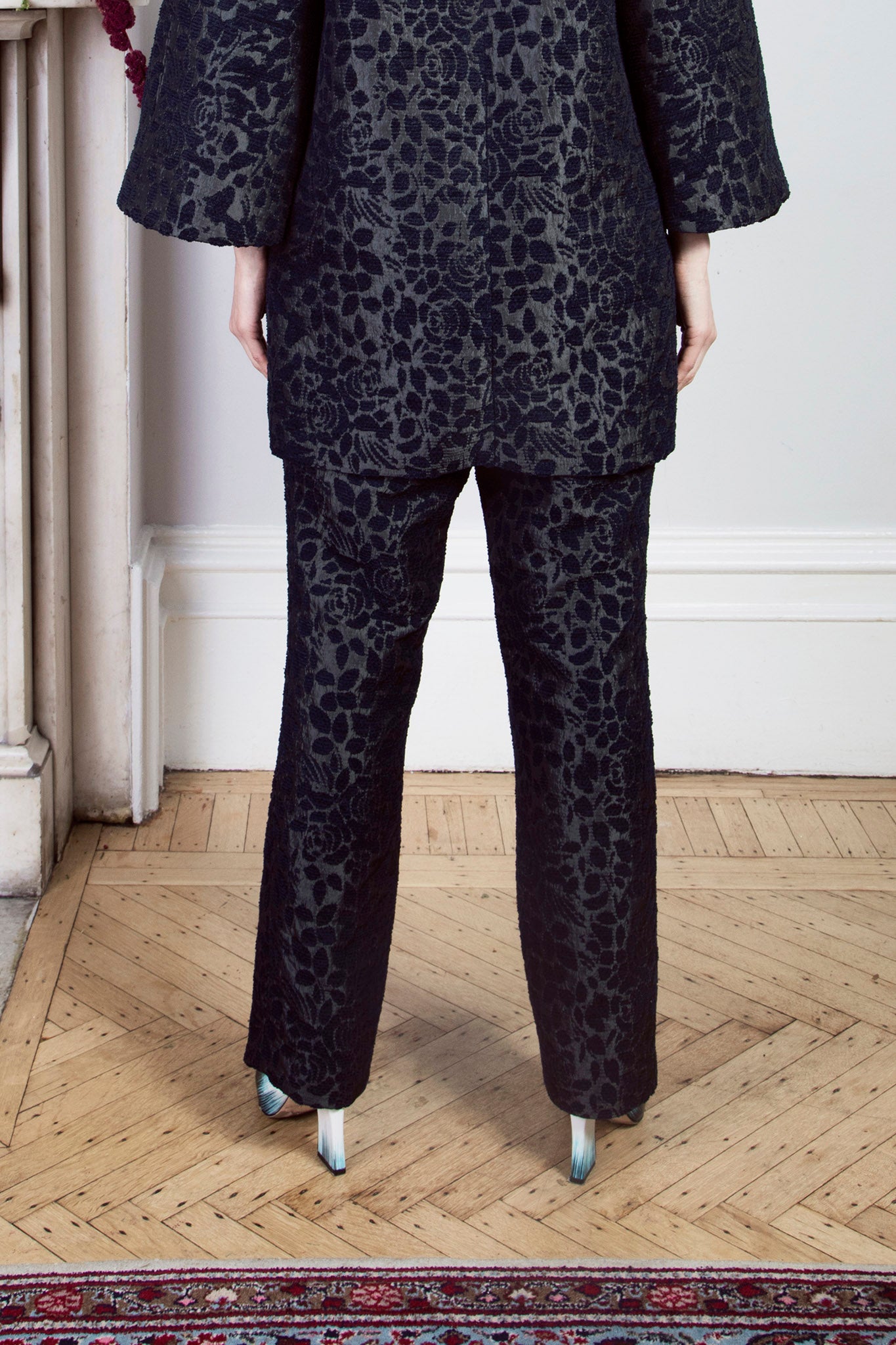 Women's Velvet Silk Pants