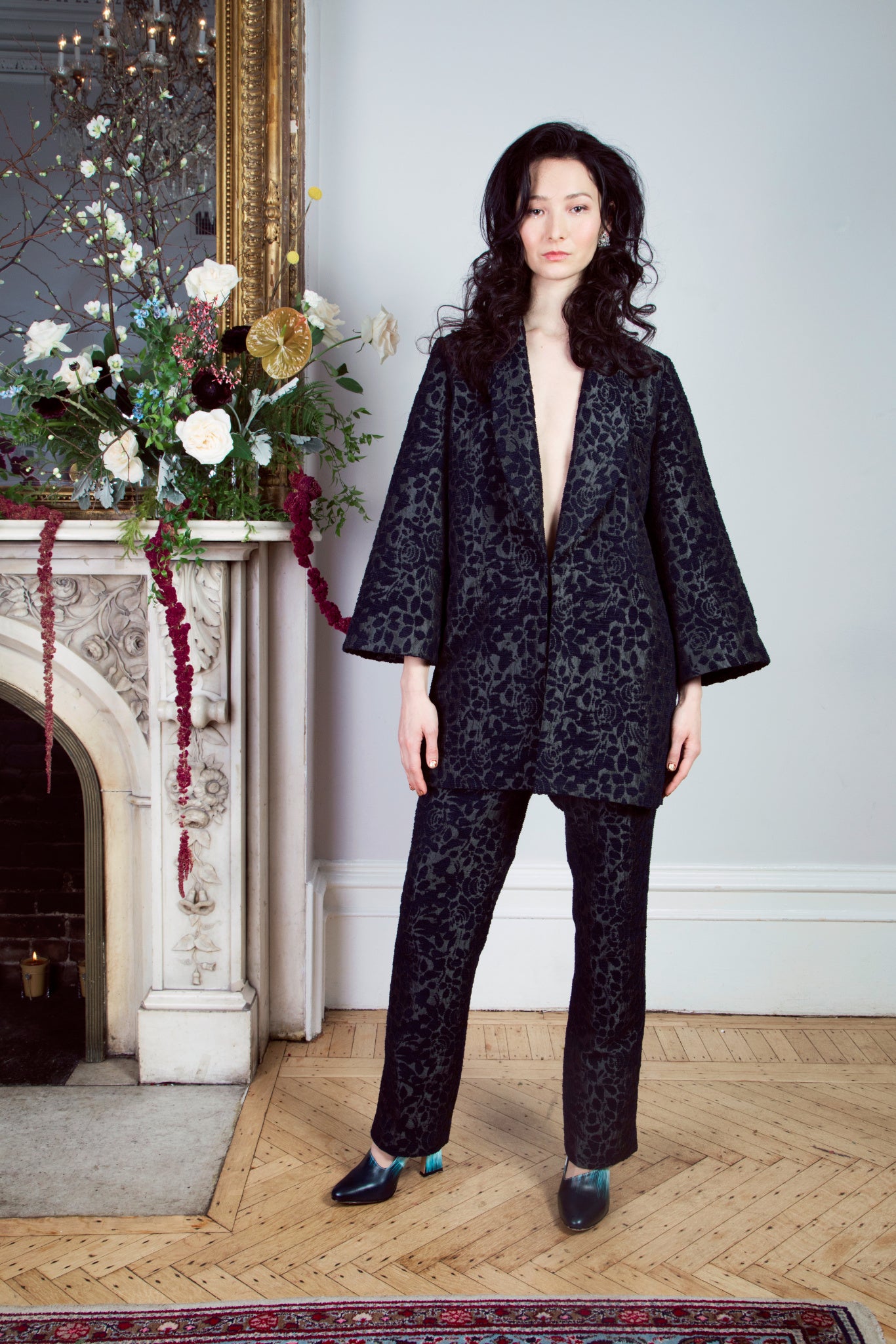 Women's Velvet Silk Pants