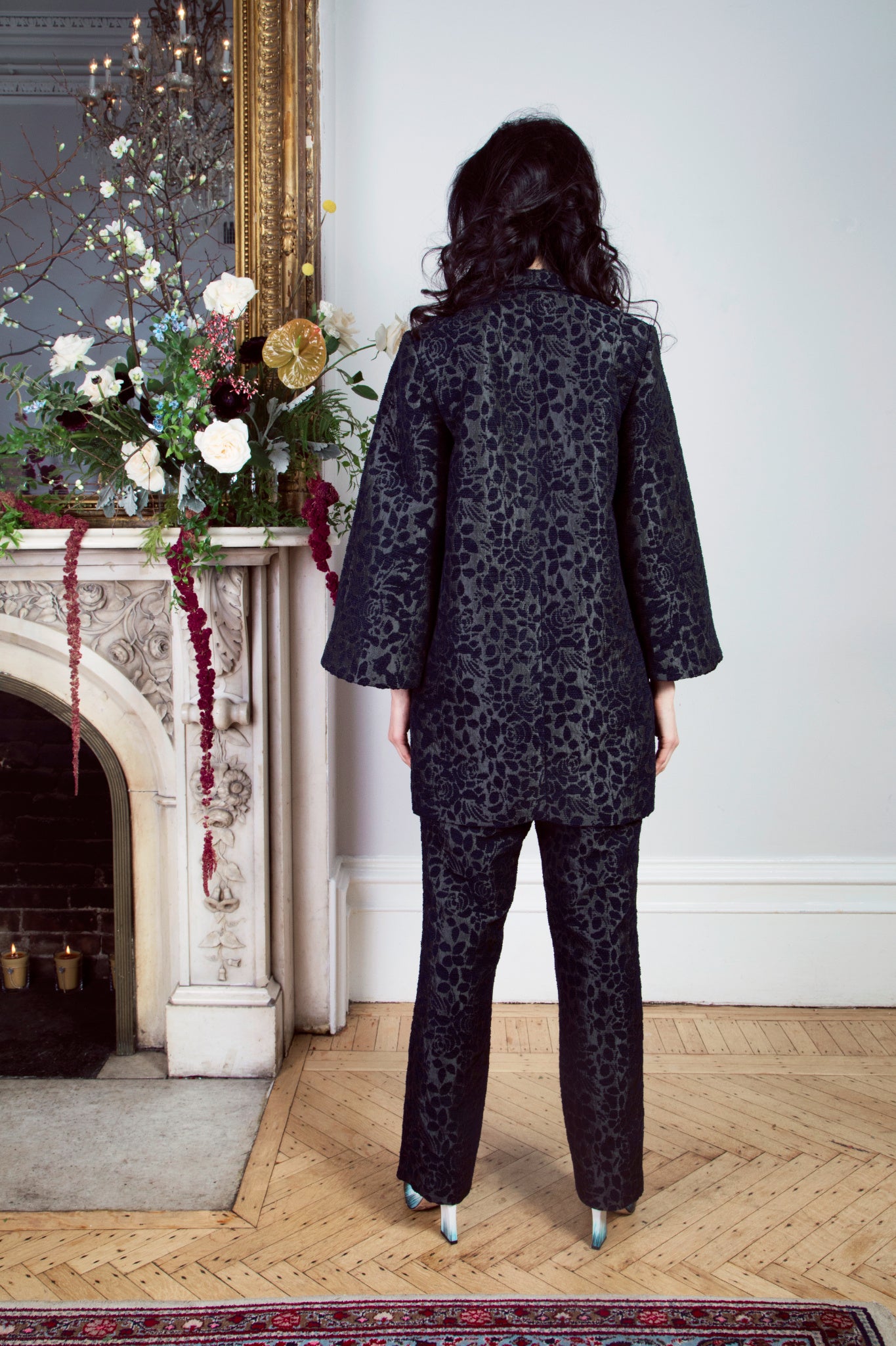 Women's Velvet Blazer