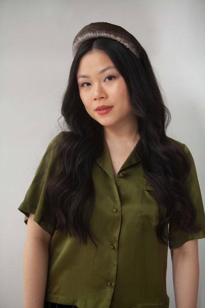 Stacey Silk Charmeuse Shirt