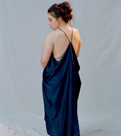 Botanist Silk Charmeuse Dress