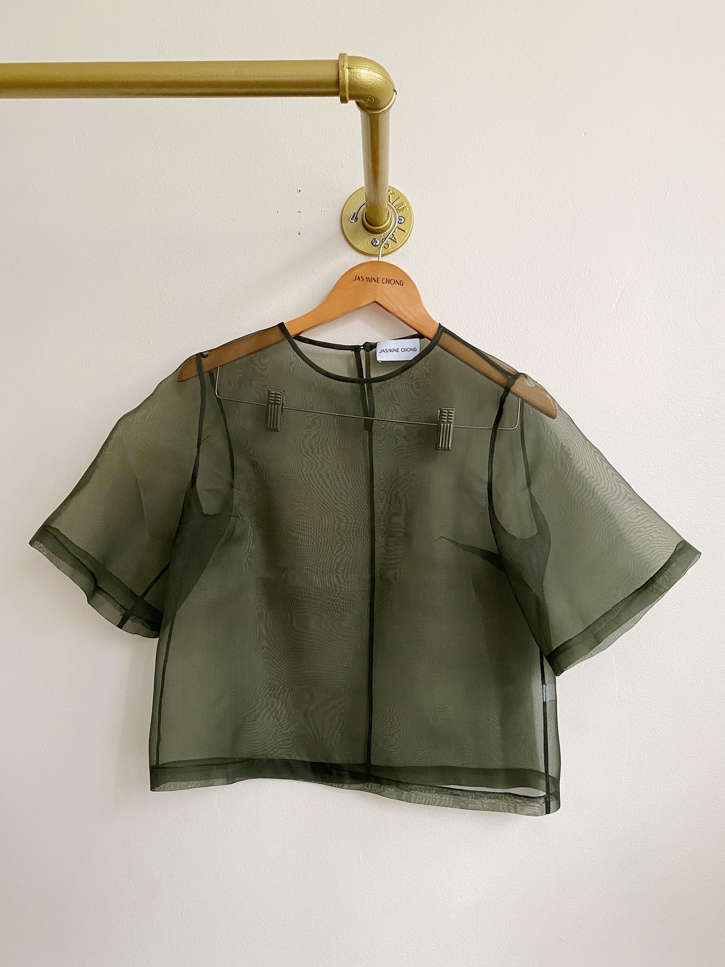 Lin Silk Organza Tee