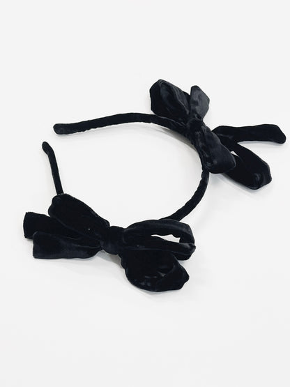 Alouette Double Bow Headband (more colors available)
