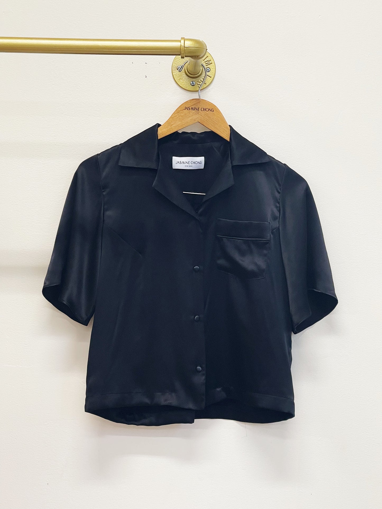 Stacey Silk Charmeuse Shirt