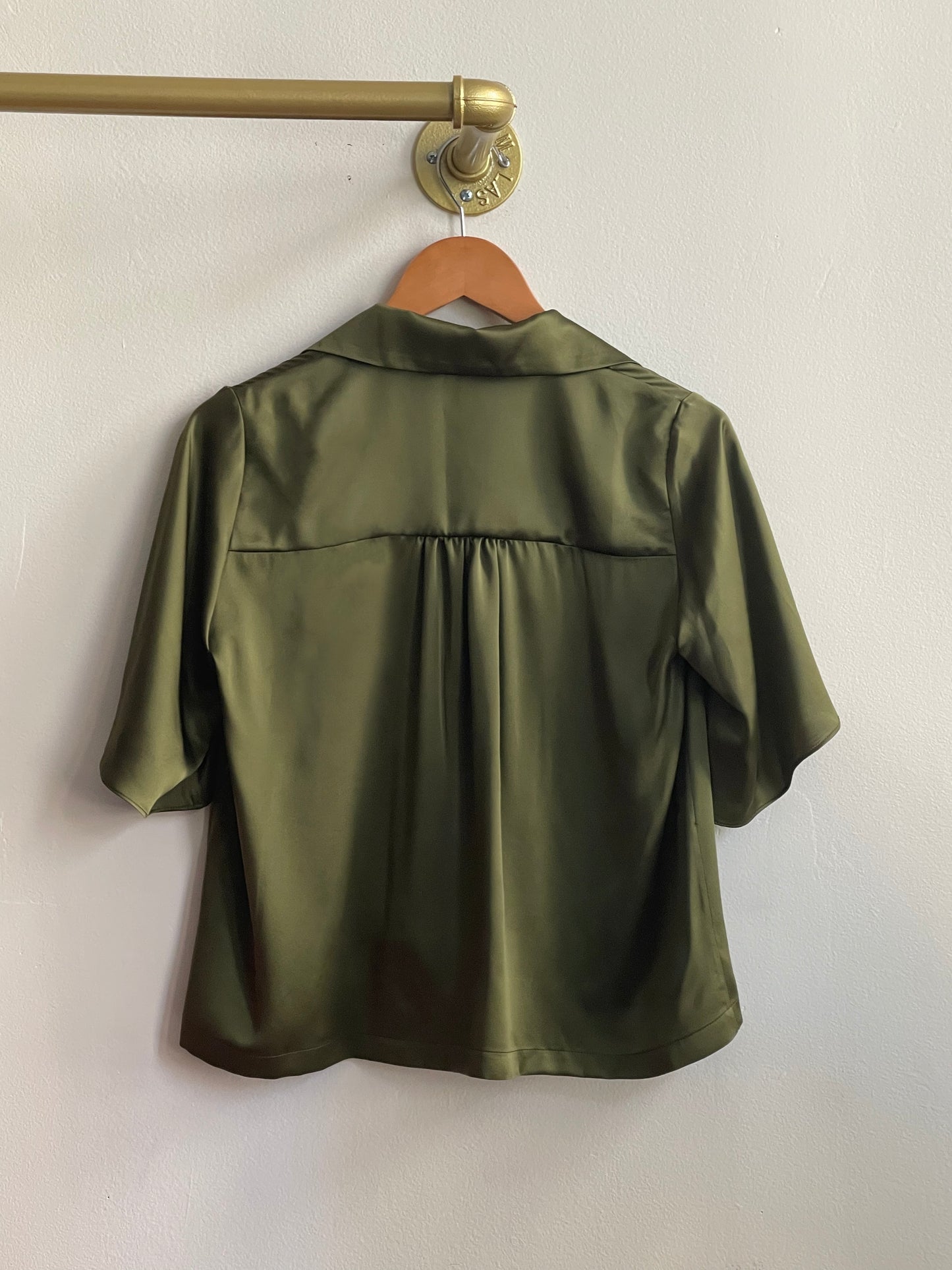 Stacey Silk Charmeuse Shirt