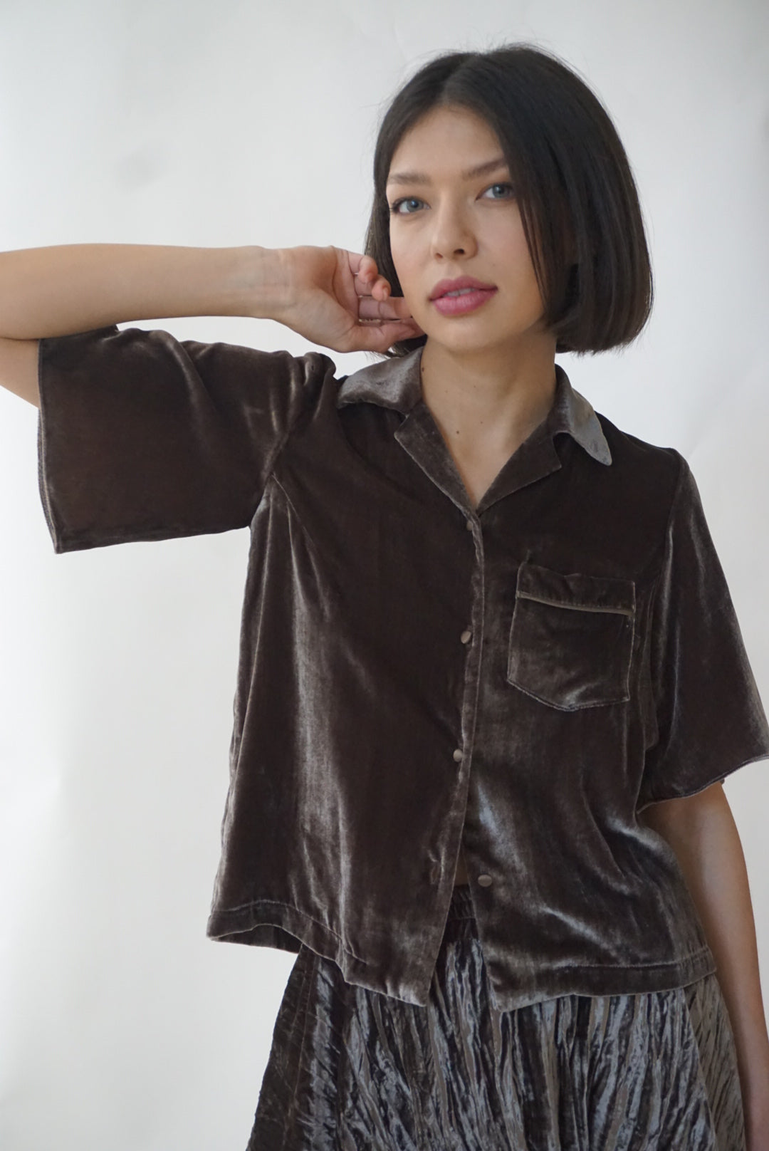 Nico Cabana Shirt in Velvet