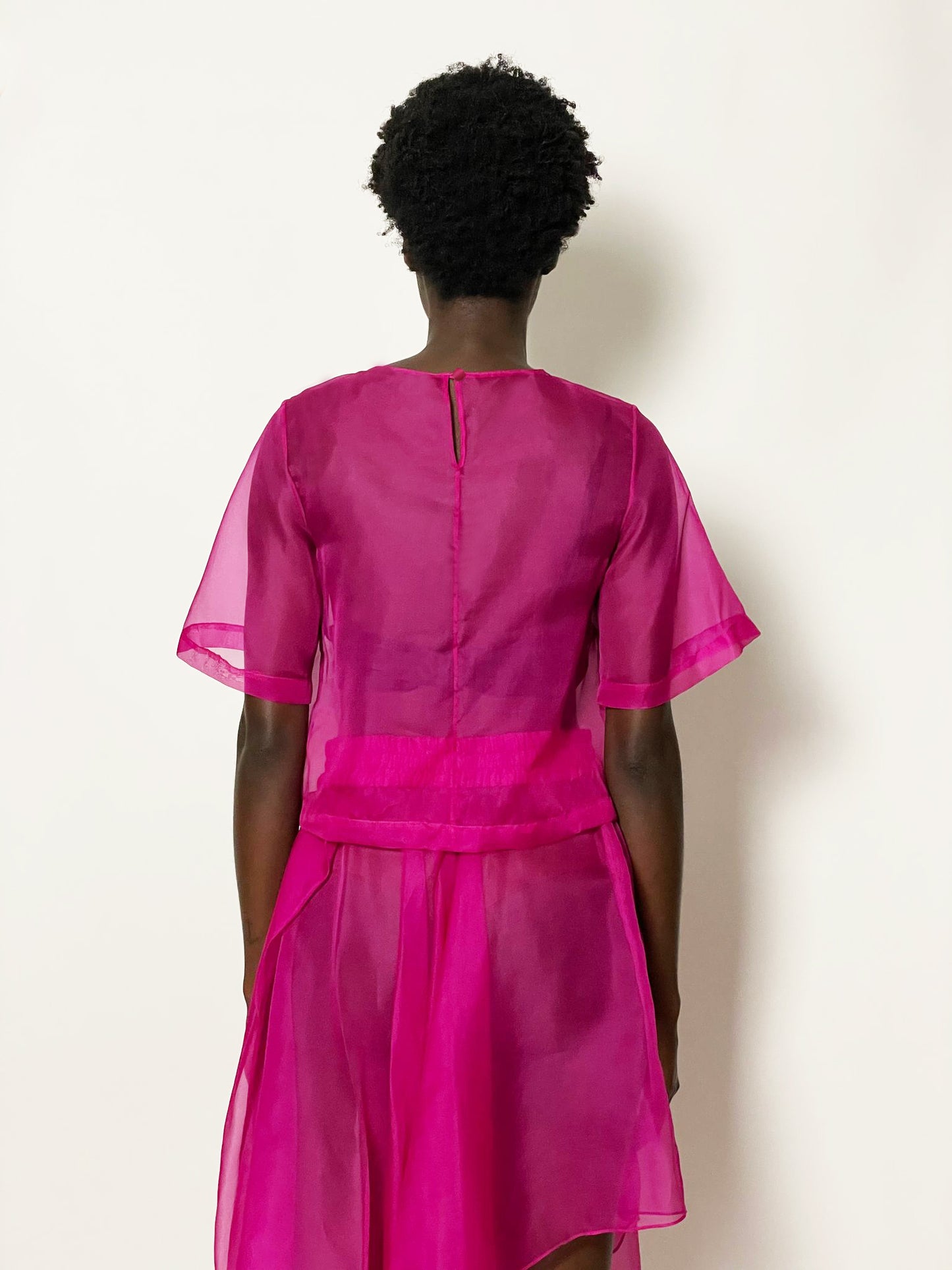 Lin Silk Organza Tee