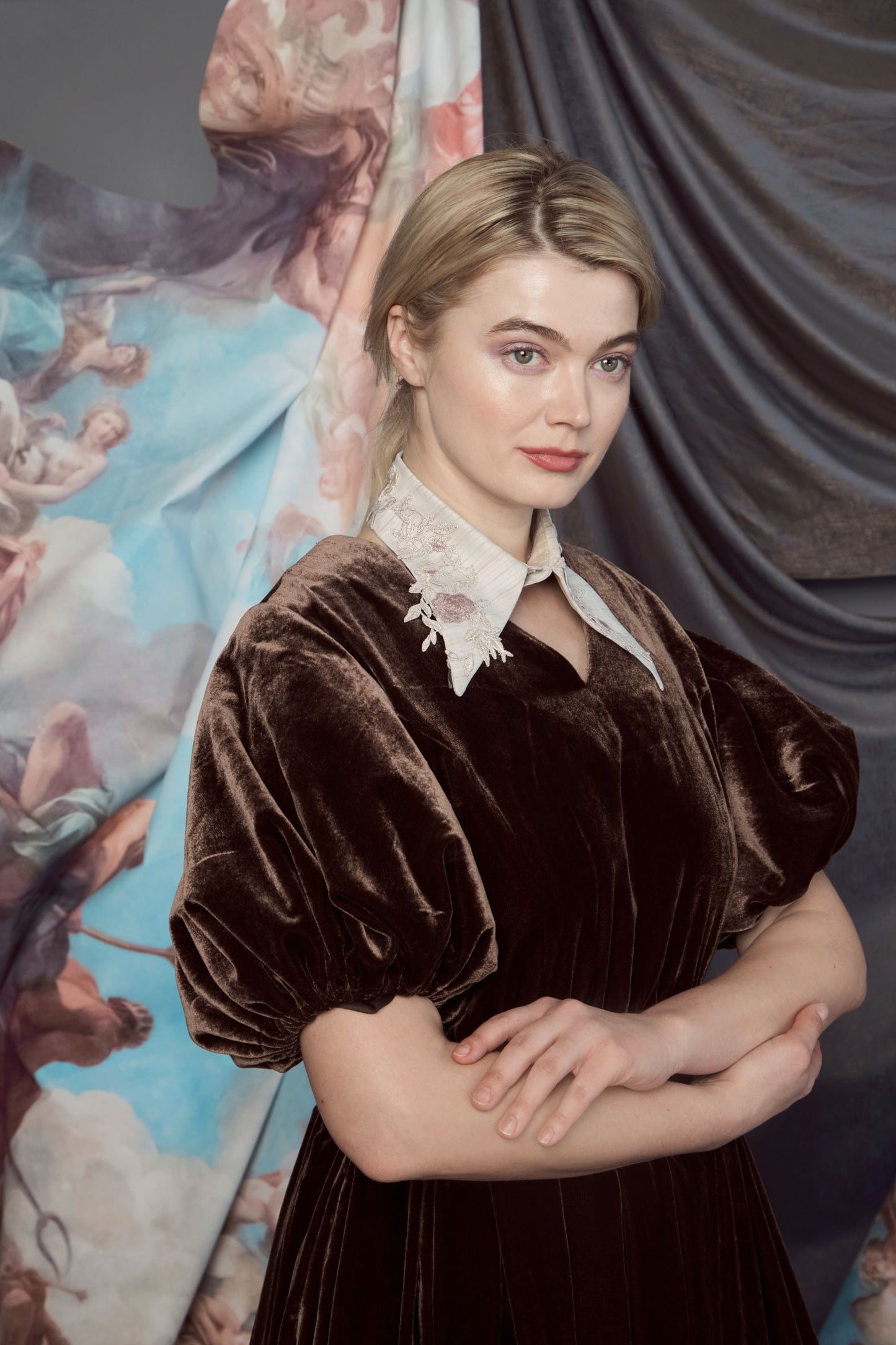 Silk Lace Collar