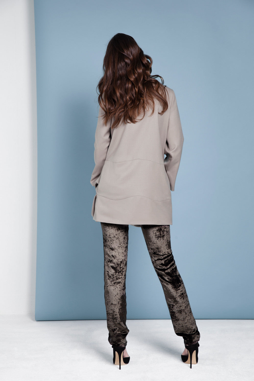 Women's Wool Silk Jacket